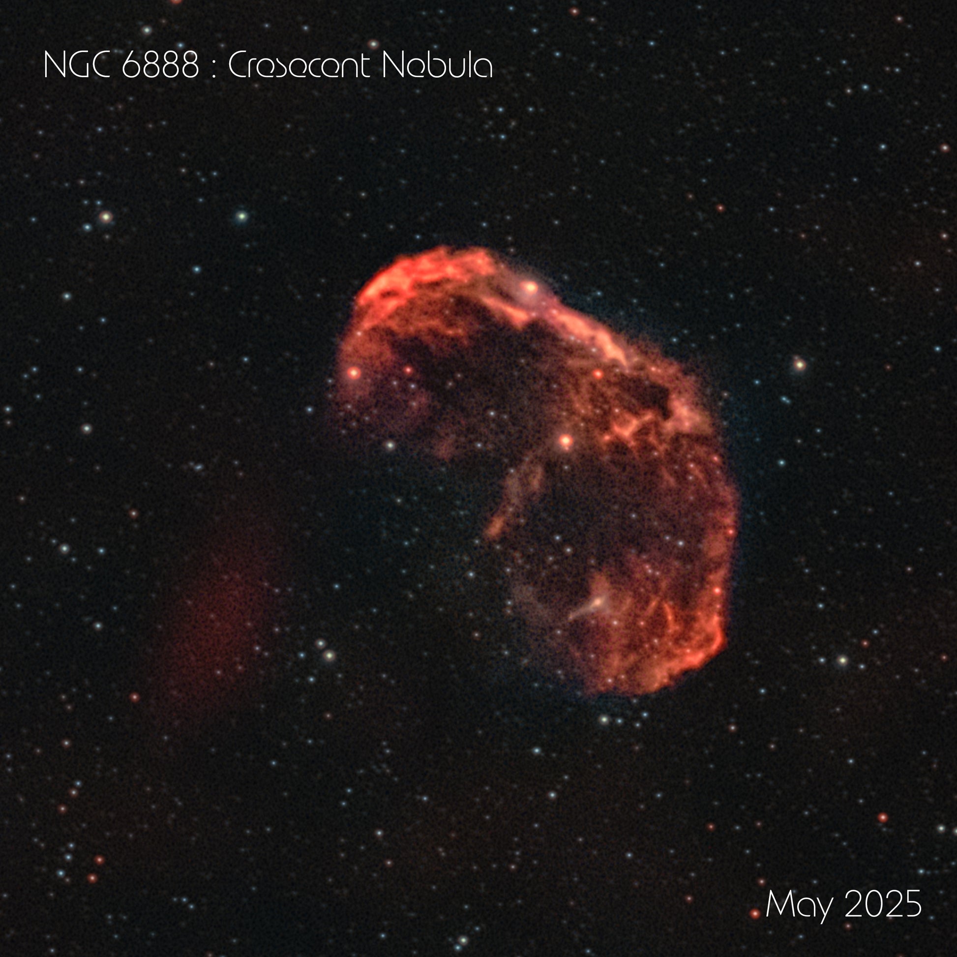 crescent nebula
