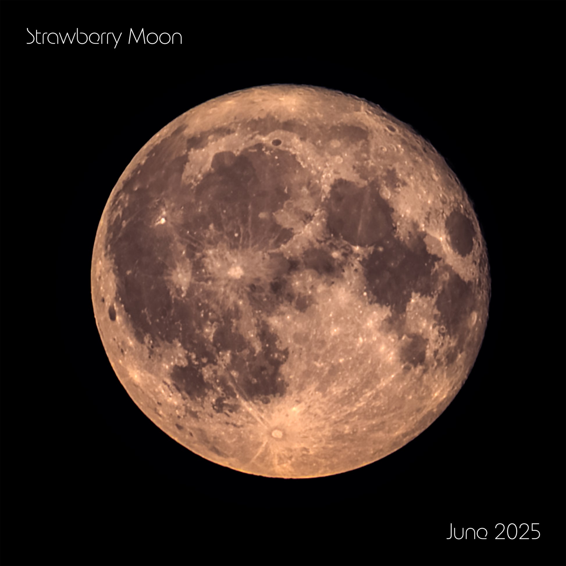 Strawberry moon