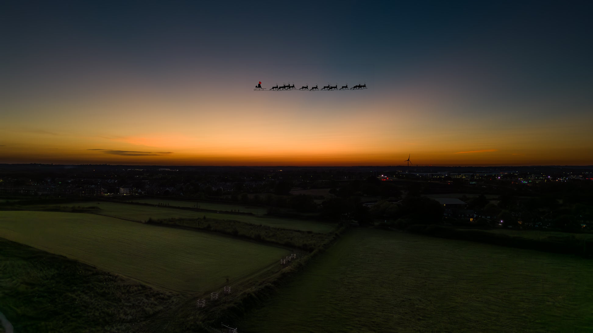 Santa is coming to town